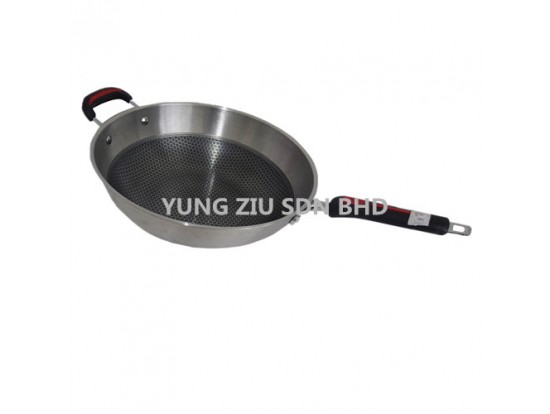 34CM PLASTIC HANDLE WOK(HU LI)